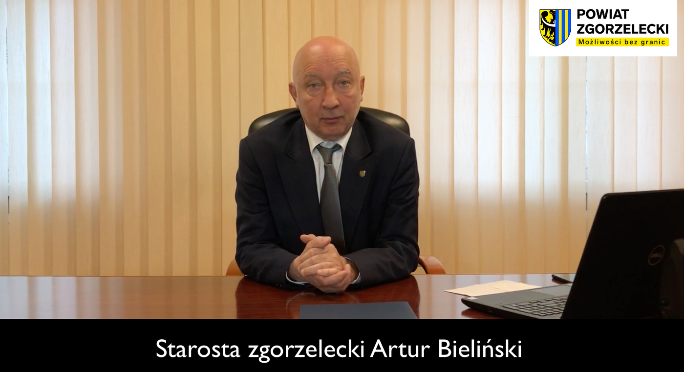 Starosta zgorzelecki Artur Bieliński zaprasza do udziału w wirtualnych targach pracy