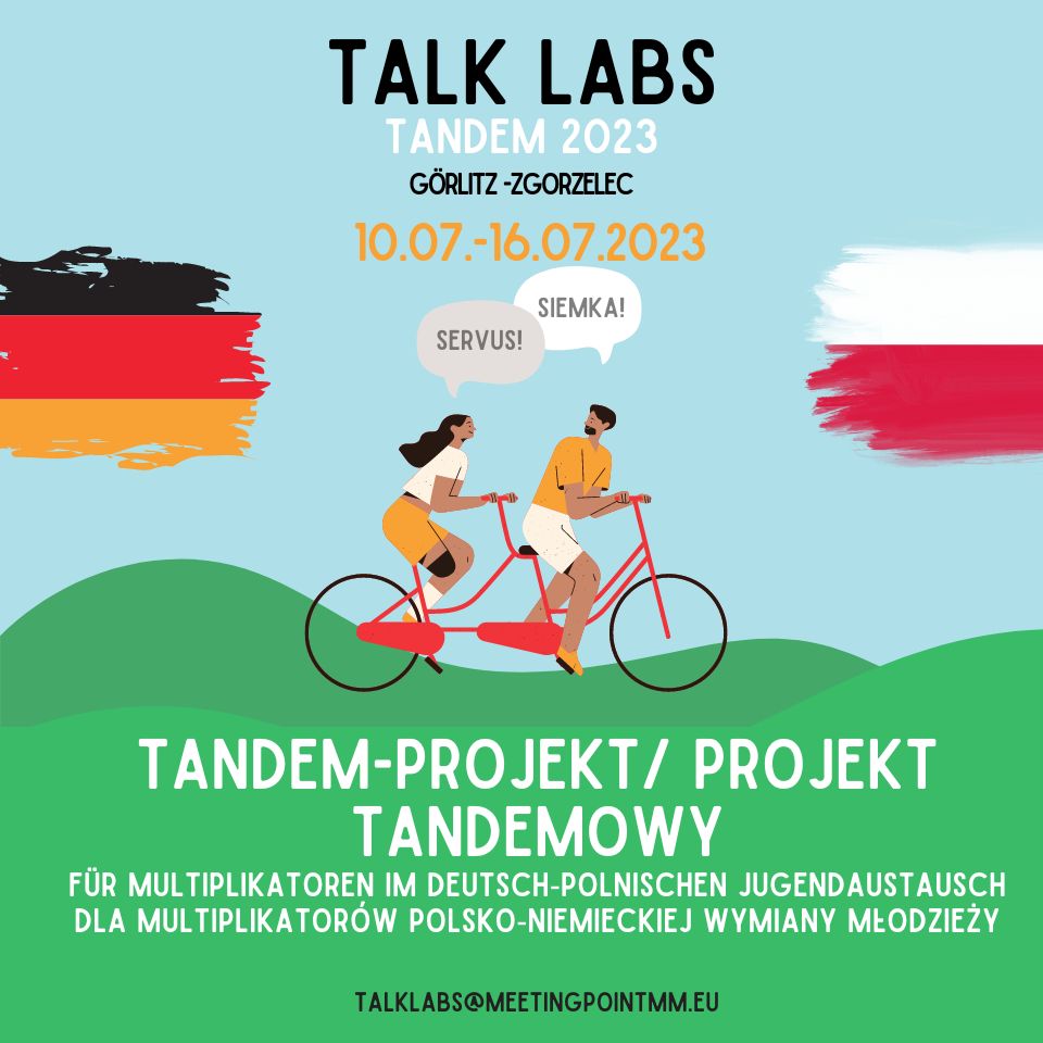Polsko-niemiecki projekt Tandemowy „Talk Labs 2023”