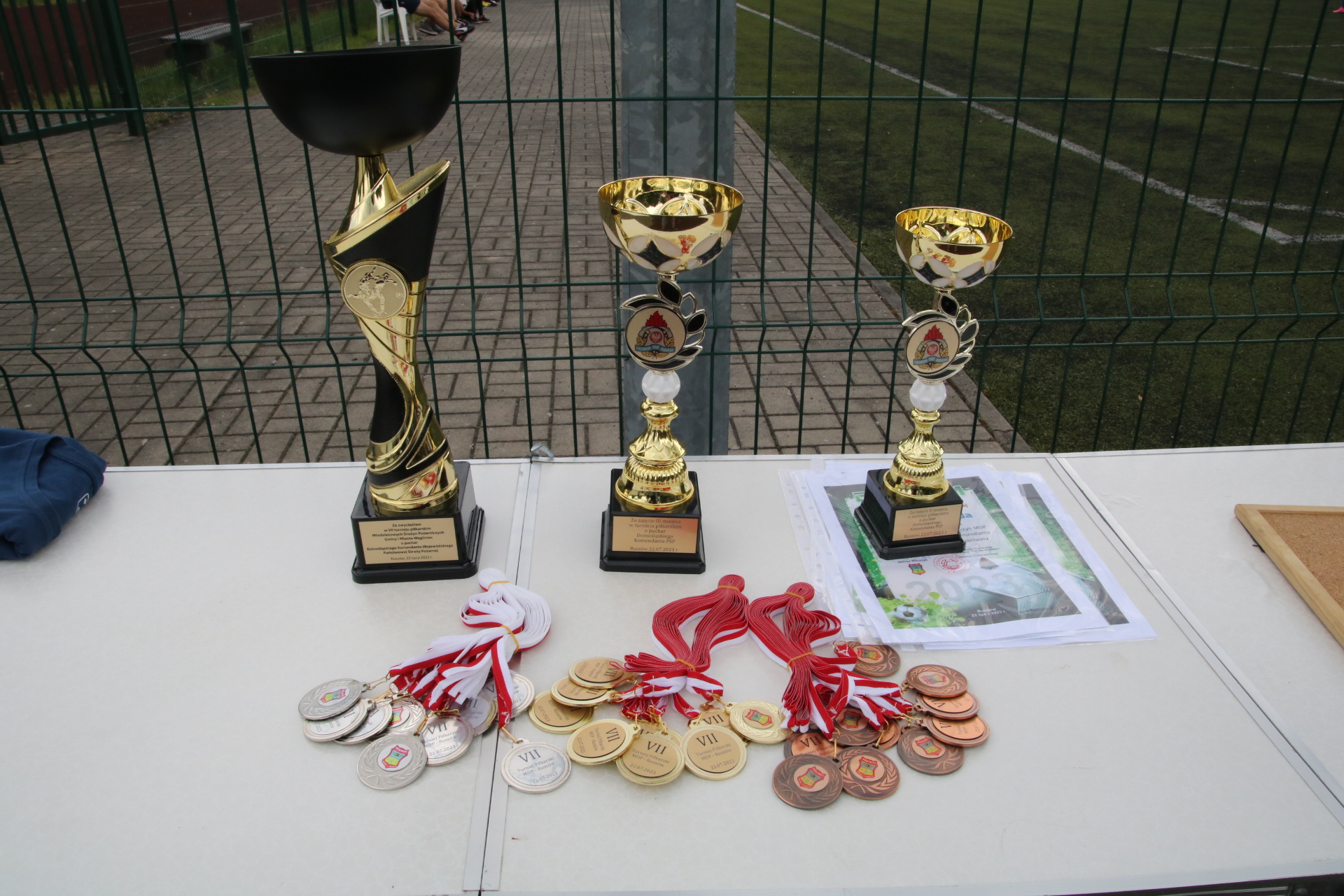 Turniej piłkarski Młodzieżowych Drużyn Pożarniczych