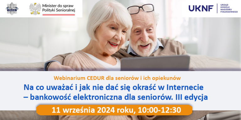 Nie daj się oszukać w Internecie- webinarium