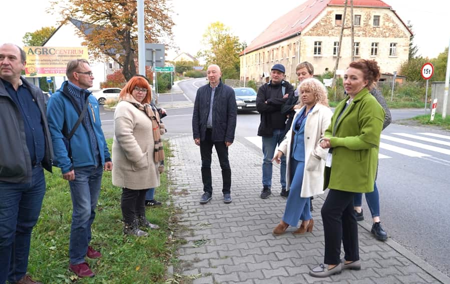 Jędrzychowice. Wizyta w ramach konkursu „Nasza Wieś – mamy się czym pochwalić”