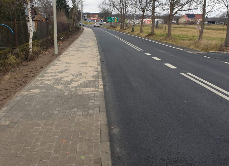 Przebudowa drogi powiatowej nr 2383D w miejscowości Zgorzelec, łączącej nowo wybudowane skrzyżowanie na ul. Sulikowskiej z rondem na drodze wojewódzkiej nr 352