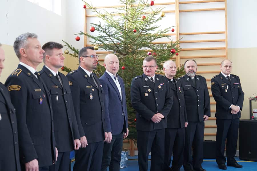 Spotkanie opłatkowe w Państwowej Straży Pożarnej