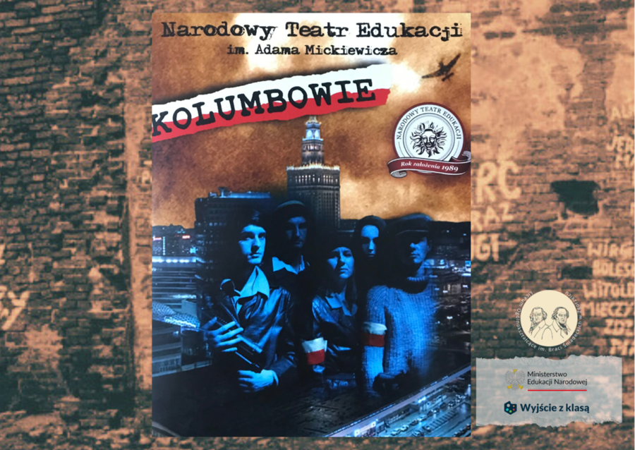 Młodzi dla młodych: uczniowie na spektaklu „Kolumbowie”