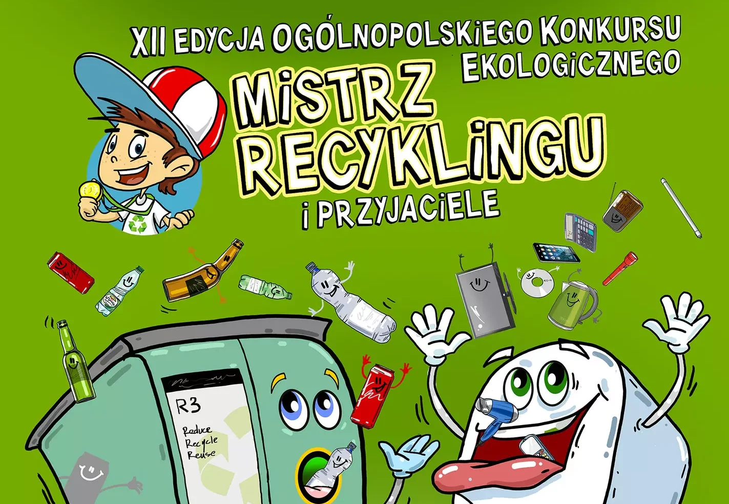 Mistrz Recyklingu gra ekologicznie! Grasz z nami? Przyłącz się do konkursu na eko planszówkę ROKU o recyklingu!