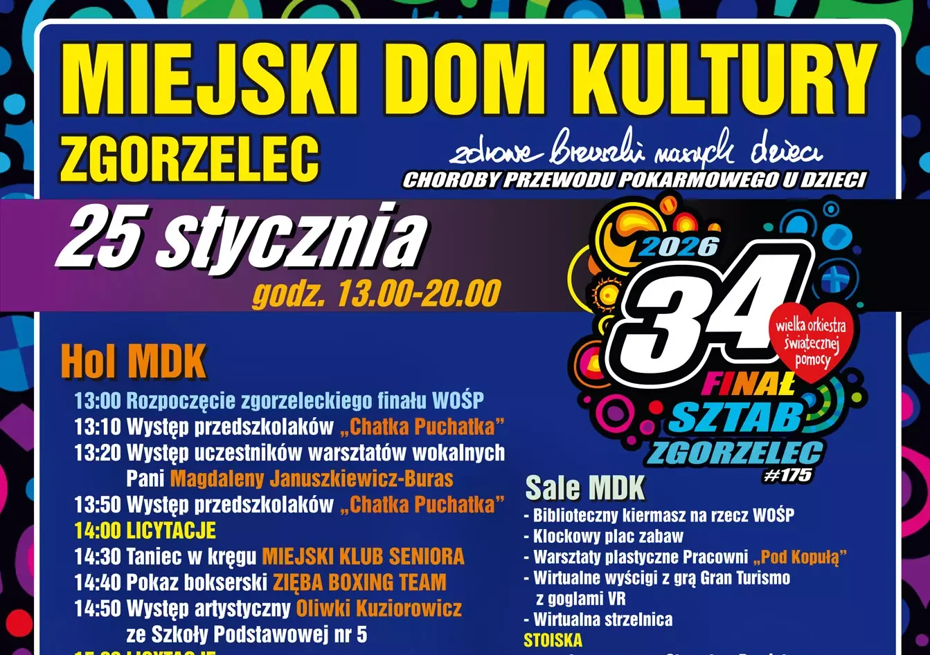 34. Finał WOŚP w Zgorzelcu – poznaj program!