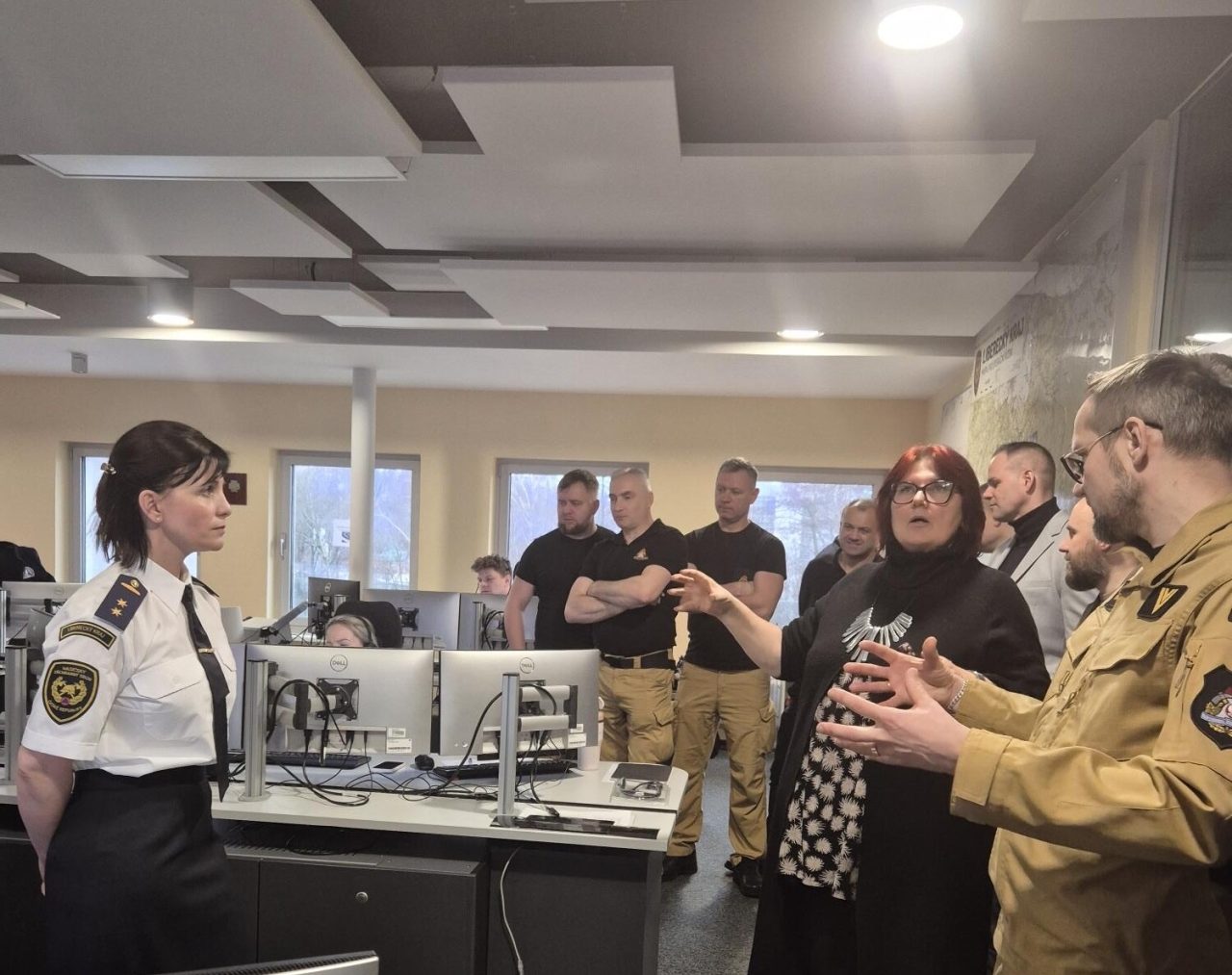 Wizyta studyjna w Kraju Libereckim w ramach projektu pn. Transgraniczna wymiana informacji o zagrożeniach PL-CZ