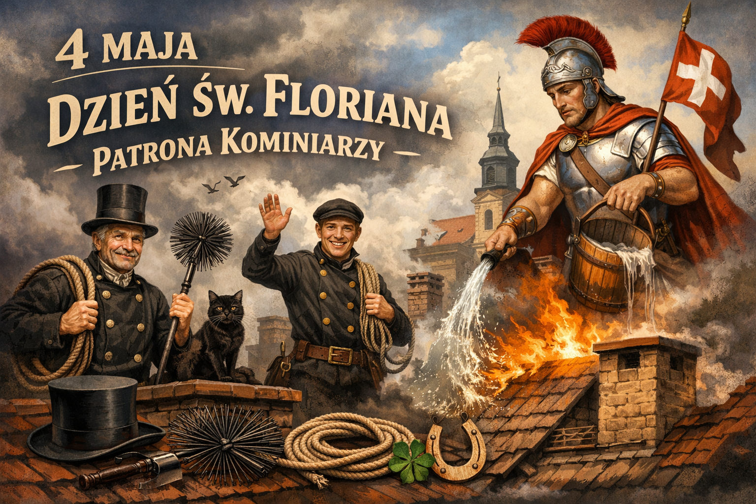 Dzień św. Floriana – patrona kominiarzy