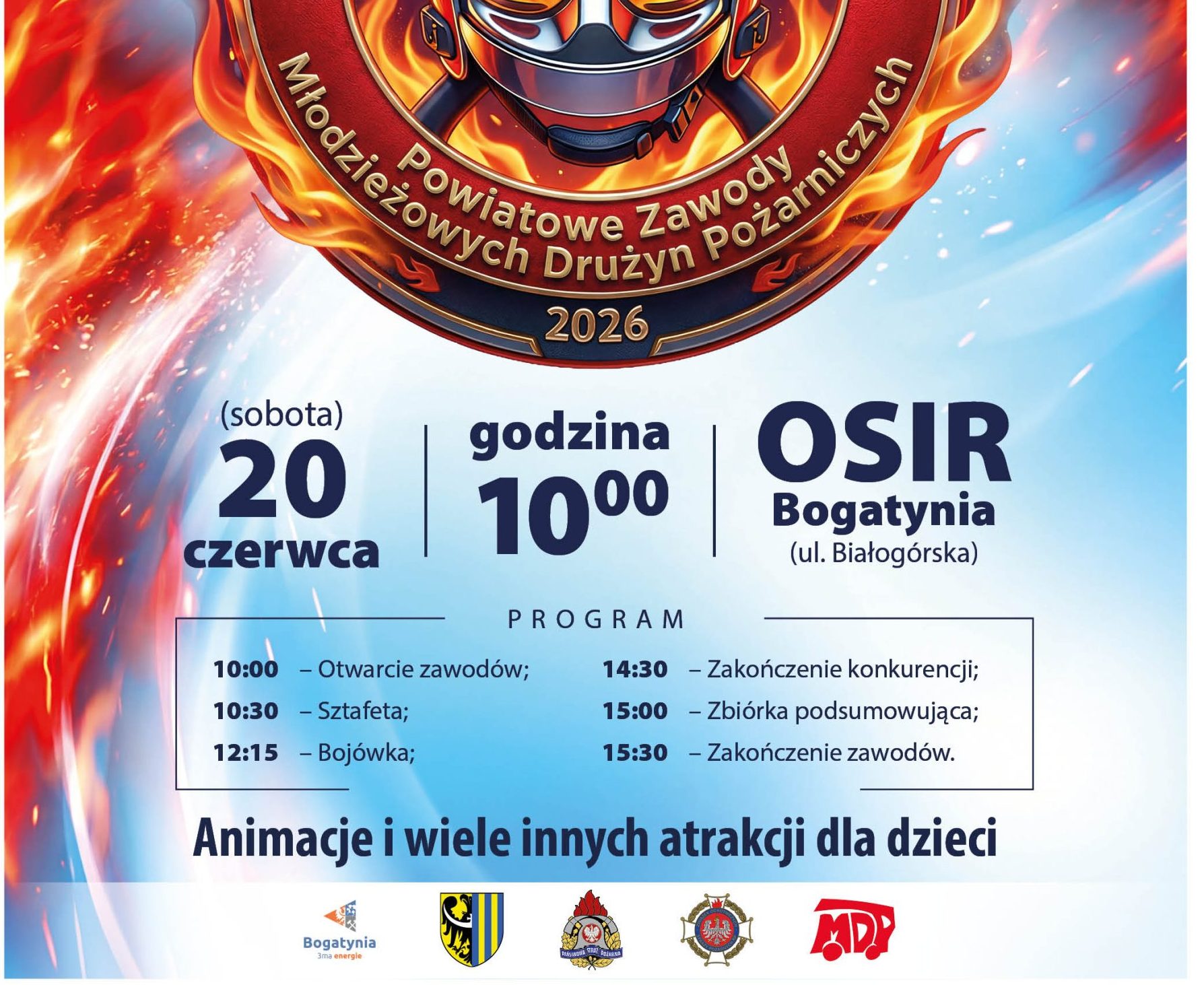 VI Powiatowe Zawody Młodzieżowych Drużyn Pożarniczych